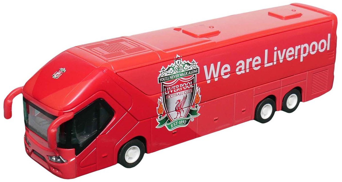 Bus de l'équipe du Liverpool FC