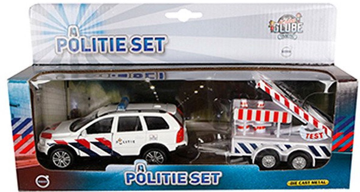 Globe terrestre pour enfants moulé sous pression Volvo XC90 avec camion flèche