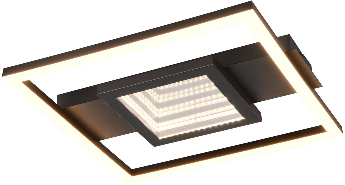 Rl live your light Reality Wheeler - plafonnier - noir mat - incl. 1x smd 16 w - montage mural