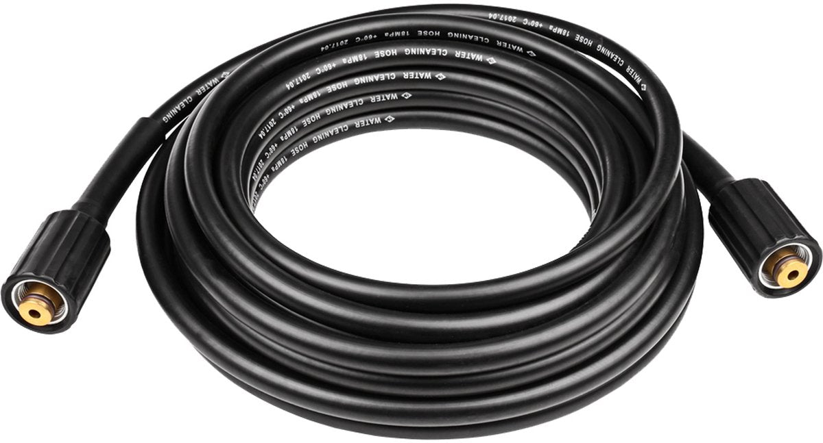 Tuyau haute pression Makita avec raccord pivotant 10 m (123784-4) pour eau sanitaire 080 zk hw 1200 nettoyeur haute pression
