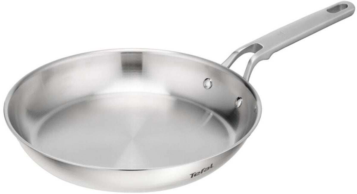 Tefal extreme non couché - poêle - 24 cm - sans revêtement - sans pfas - induction
