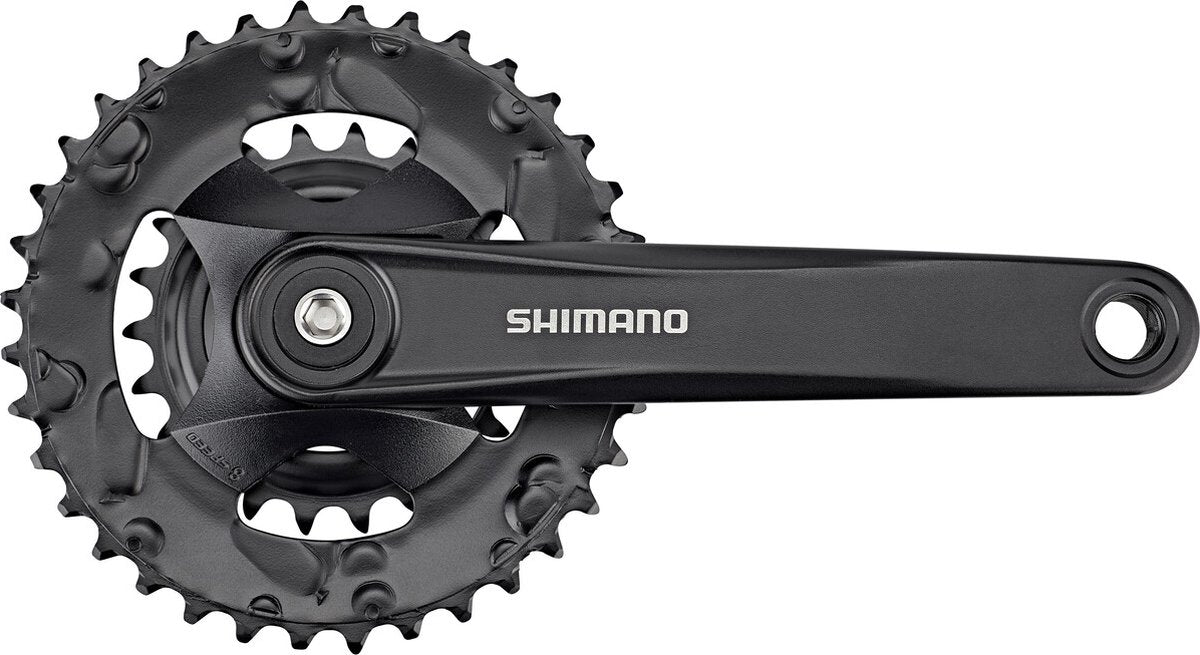 Shimano pédalier altus m315-b2 36-22t 7 8v 175 mm noir