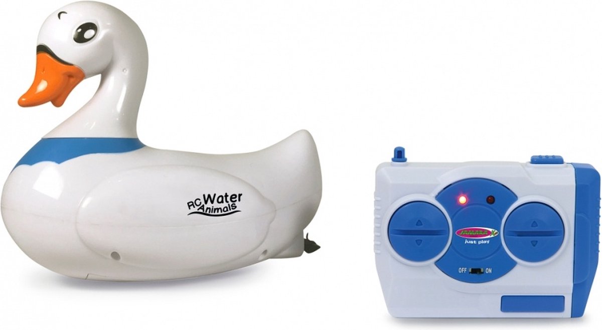Jamara rc cygne 20 cm junior 2,4 ghz blanc