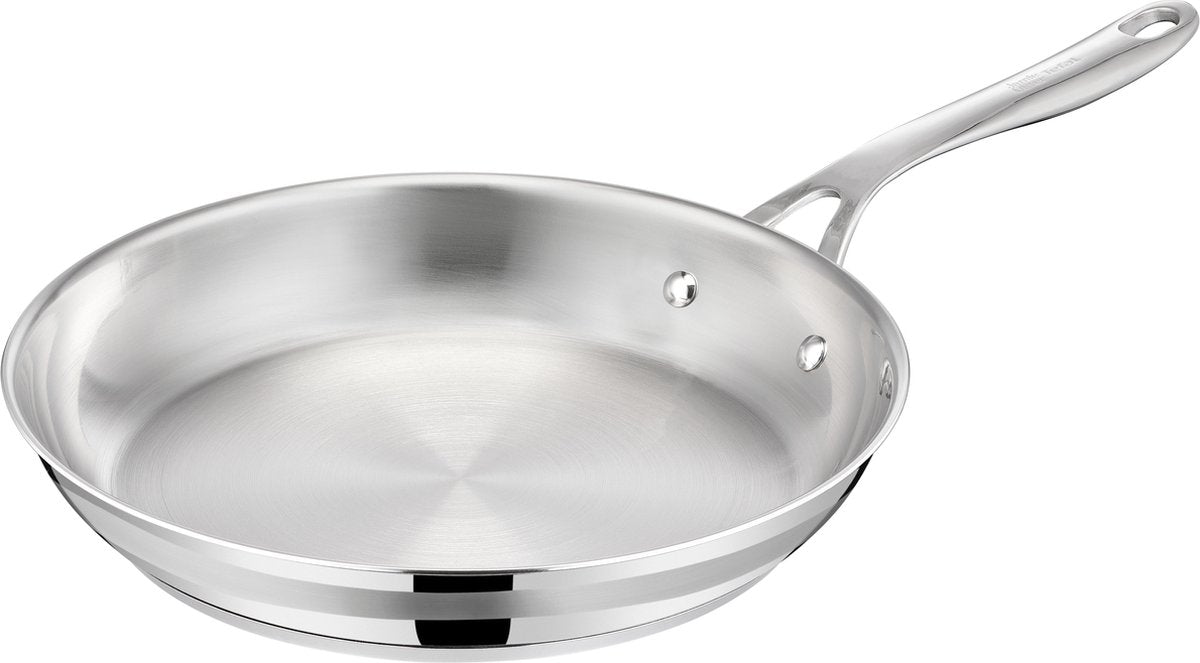 Jamie oliver de Tefal Cook poêle intelligente 28 cm - acier inoxydable