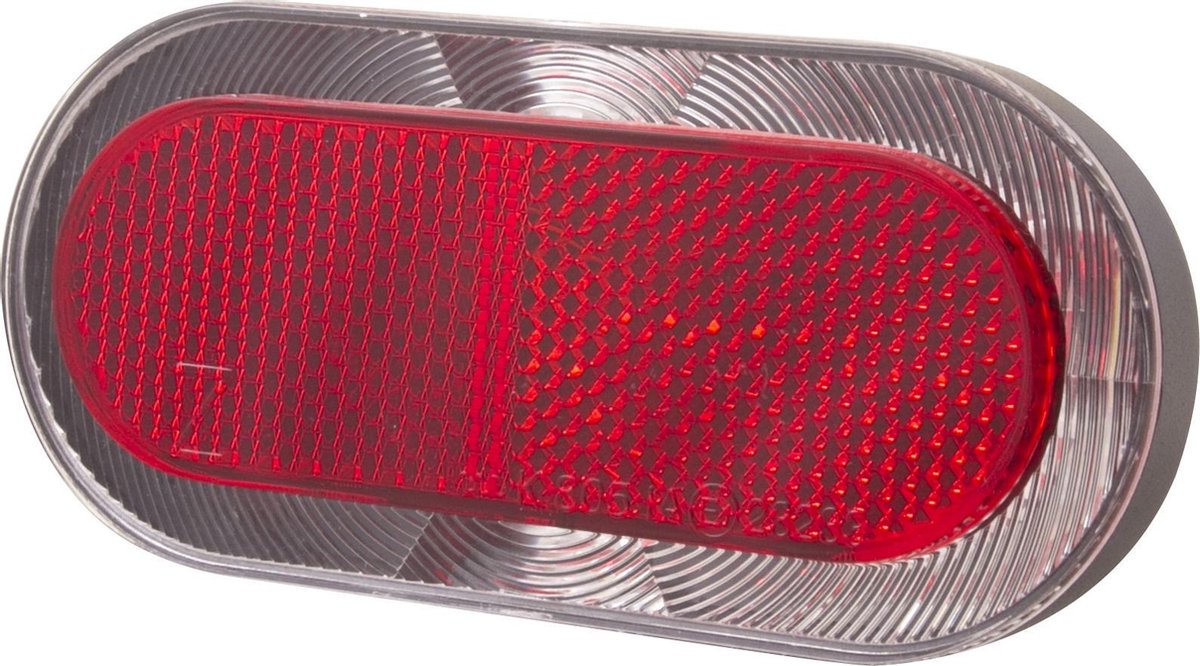 Éclairage arrière Elips XB Batterie LED 80 mm de rouge