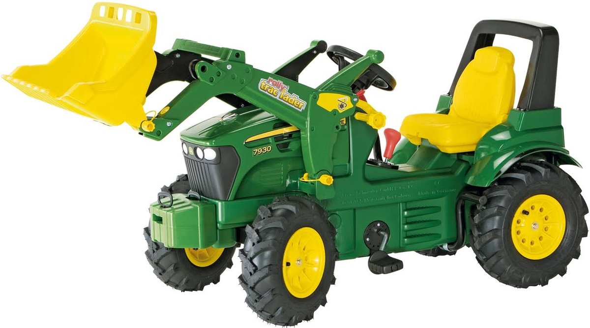 Lien de tracteur John Deere Rolly Toys avec roues en caoutchouc