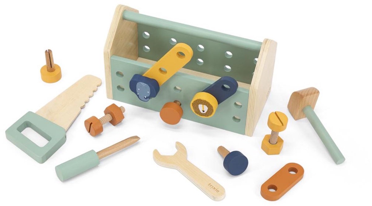 Boîte à outils en bois Trixie