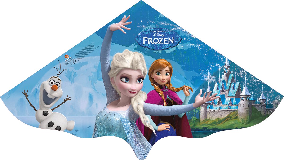 Cerf-volant enfant Disney de La Reine des Neiges - 115 x 63 cm - jouet - plage