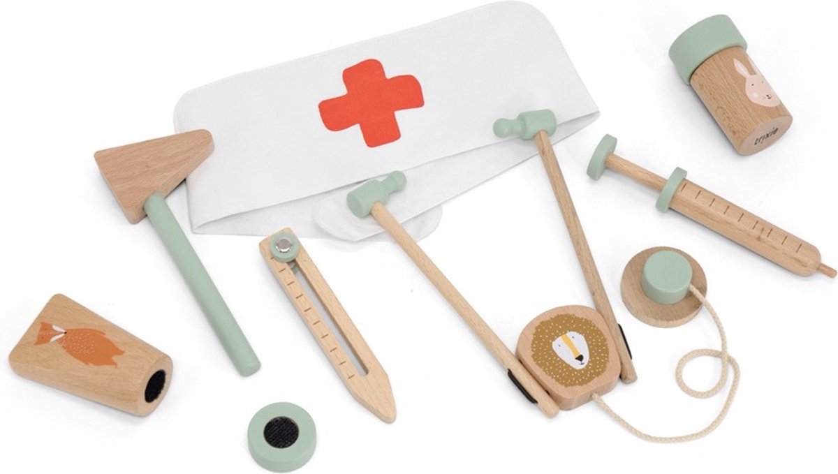 Set Trixie Wooden Doctor's, 8dlg.