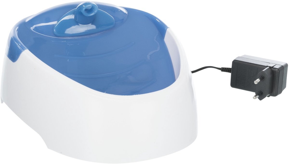 Trixie duo stream - fontaine à boire - 1 litre - jet pétillant ou doux - refroidissement naturel