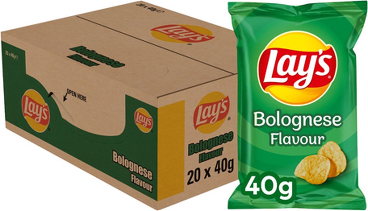 Lay's bolognaise - chips - 20 x 40 grammes