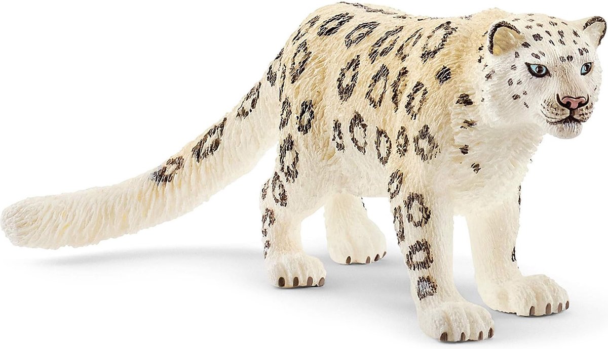 Schleich vie sauvage - léopard des neiges - figurine de jeu - jouets pour enfants pour garçons et filles - 3 à 8 ans - 14838
