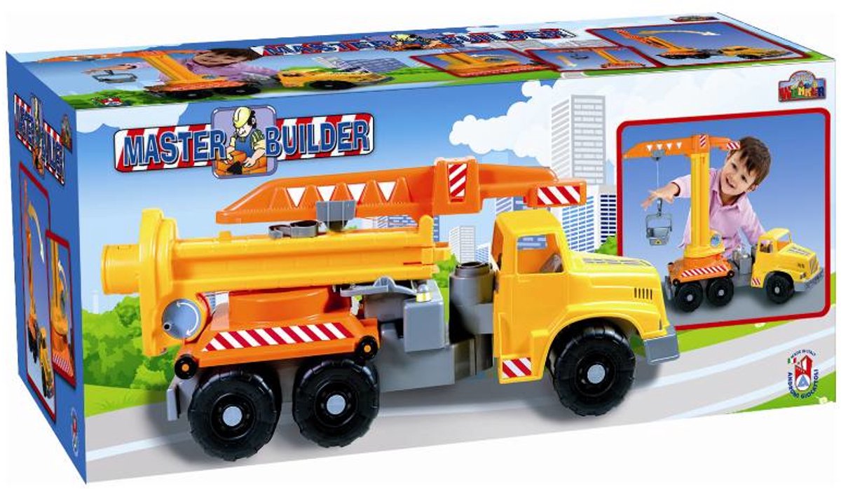 Camion Androni avec grue