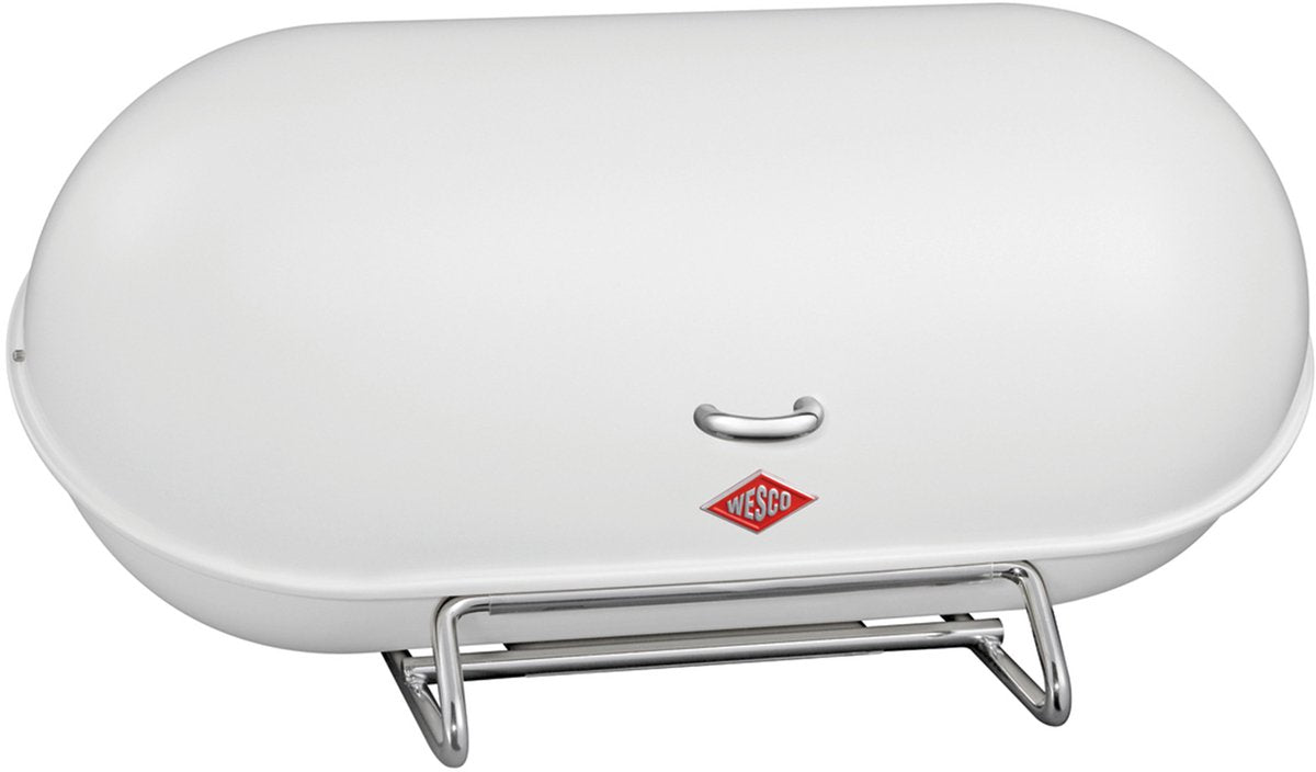 Boîte à pain Wesco Breadboy | 12 litres | métal - blanc mat | boîte de rangement du pain