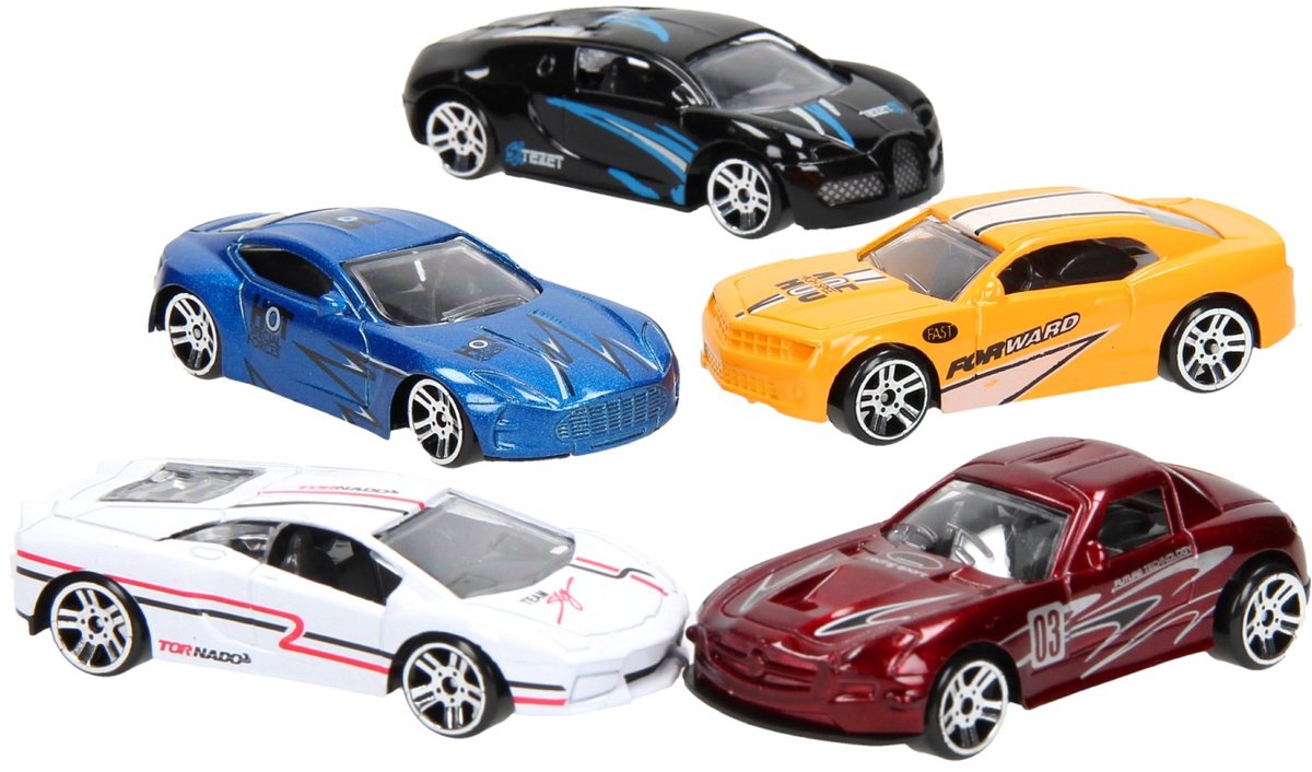 Johntoy Super Cars Die Cast Car, 5e.