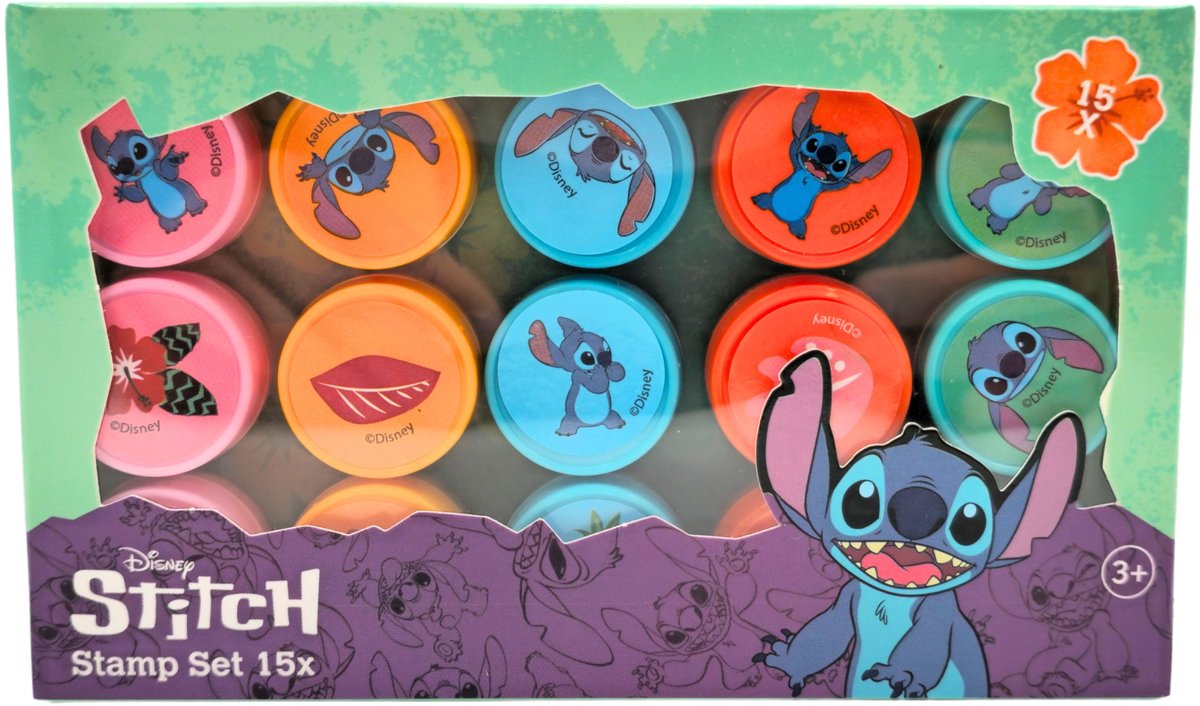 Jeu de tampons au point Canenco, 15 pièces.