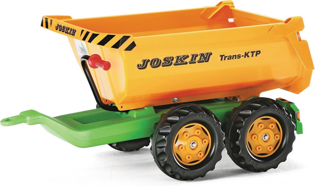 Remorque Rolly Toys Joskin - Remorque half-pipe à partir de 3 ans - 89x43x44 cm