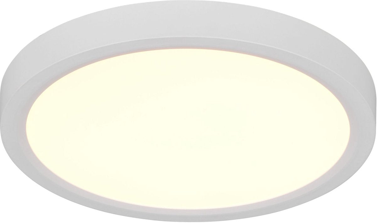 Rl live your light reality draco - plafonnier - blanc mat - incl. 1x SMD 18 W - dimmable avec interrupteur - montage mural et au plafond - fonction mémoire via l'interrupteur mural - montage facile - dip - switch