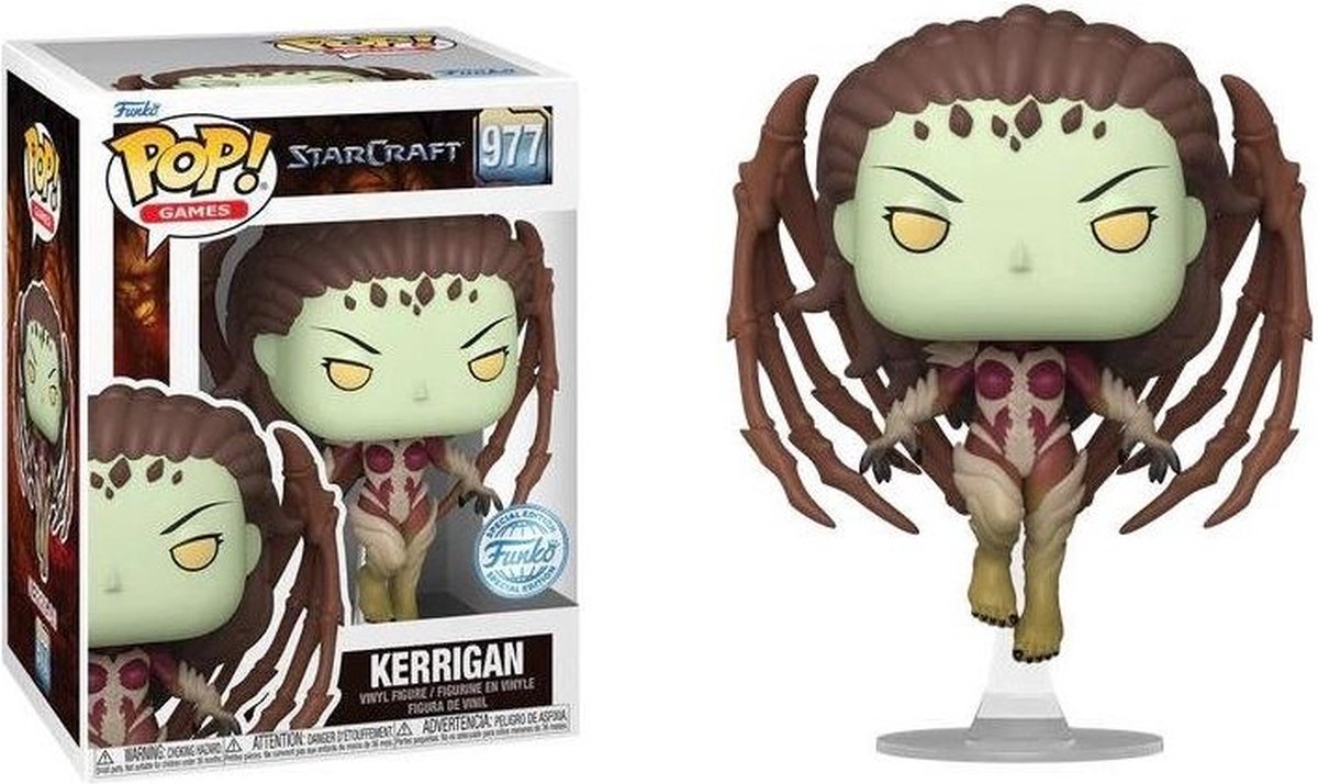 Funko-pop ! jeux : starcraft - kerrigan (exclusif) #977