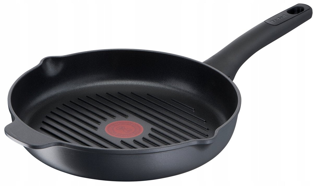Poêle à griller Tefal Ultimate 26 cm - revêtement titane - convient à l'induction