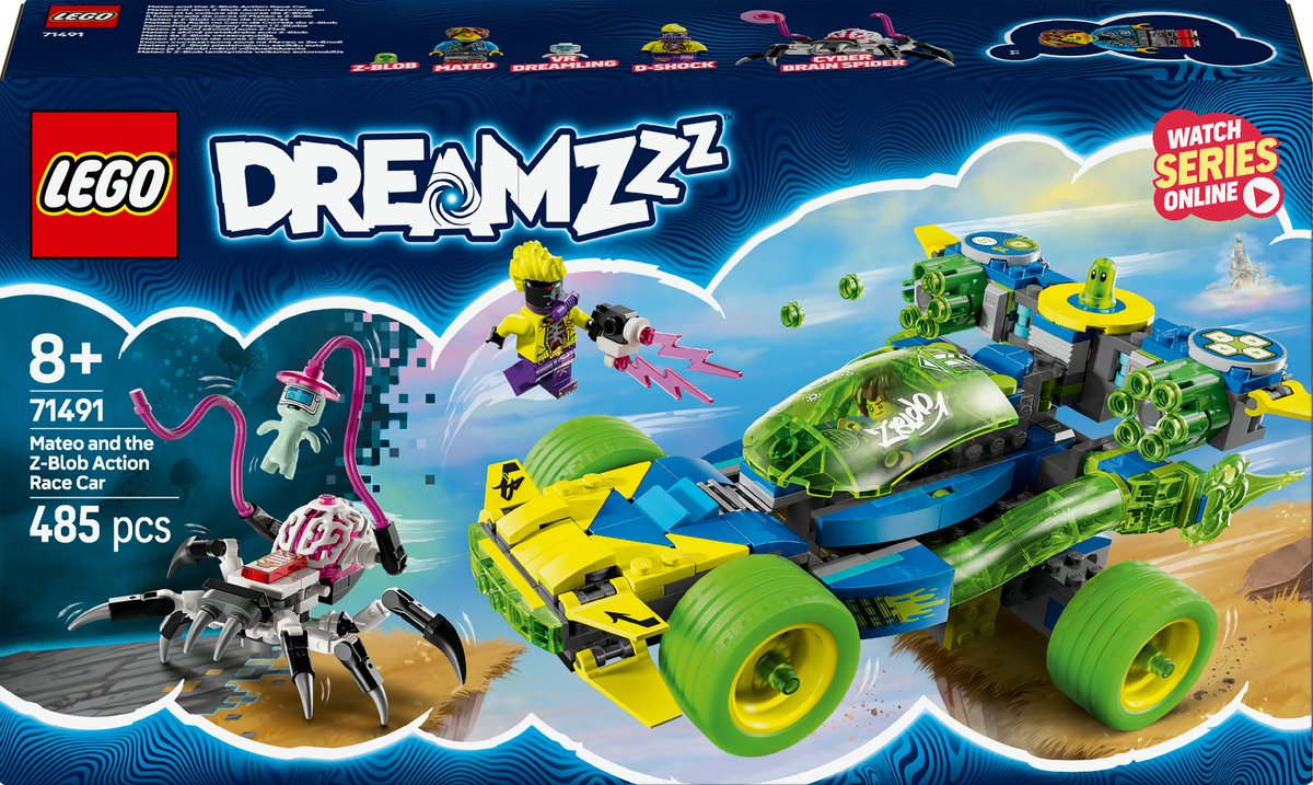 Lego dreamzzz 71491 Mateo et le véhicule d'action Z-blob