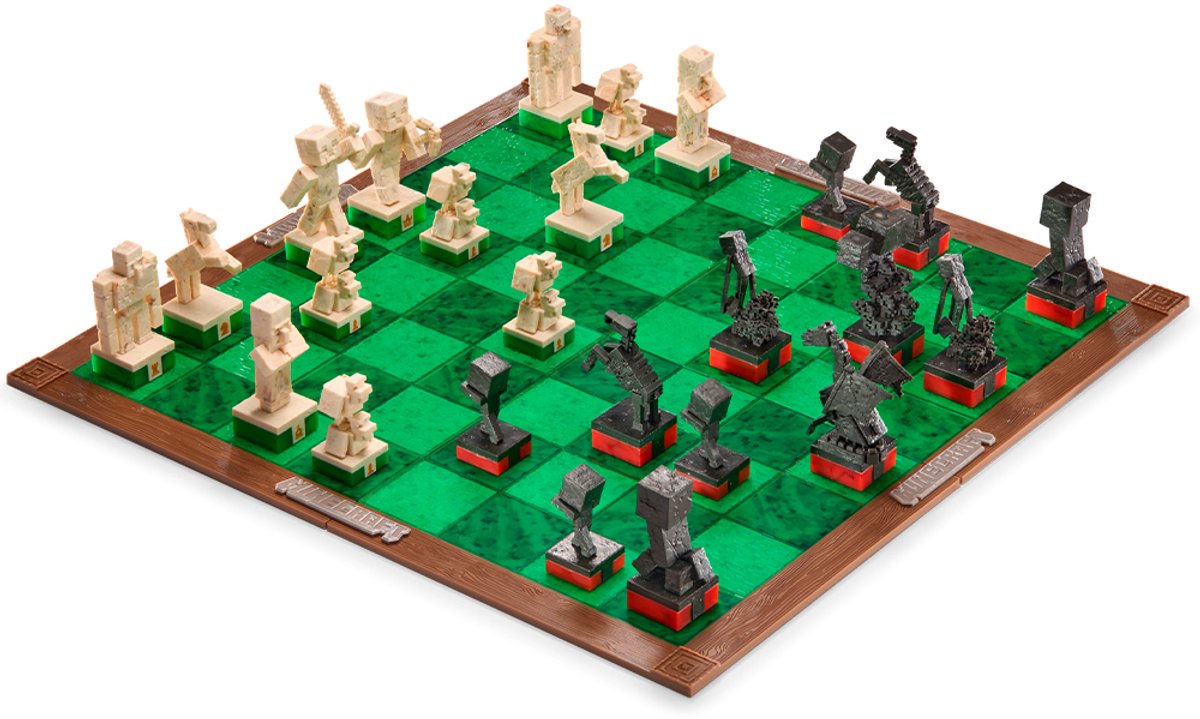 La noble collection noble collection minecraft - jeu de société - jeu d'échecs
