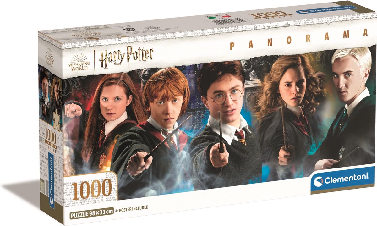 Clementoni - puzzle - 1000 pièces - panorama Harry Potter