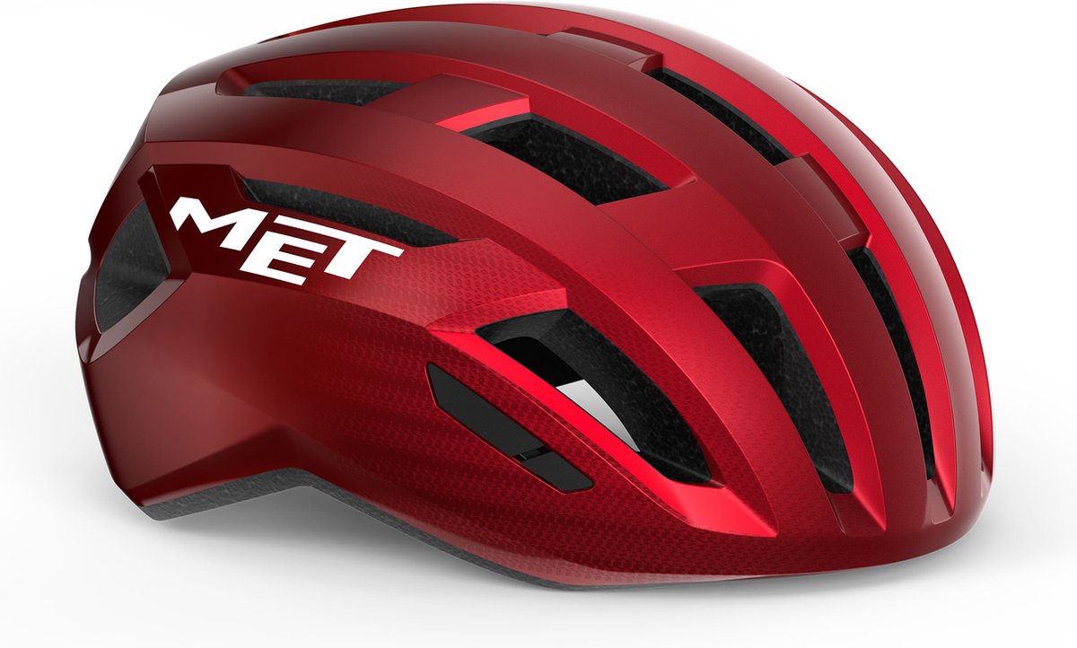 Avec casque de vélo Vinci Mips hommes femmes – casque de cyclisme vélo de course adultes – trekking – taille s (52-56 cm) – rouge allic brillant (rouge)