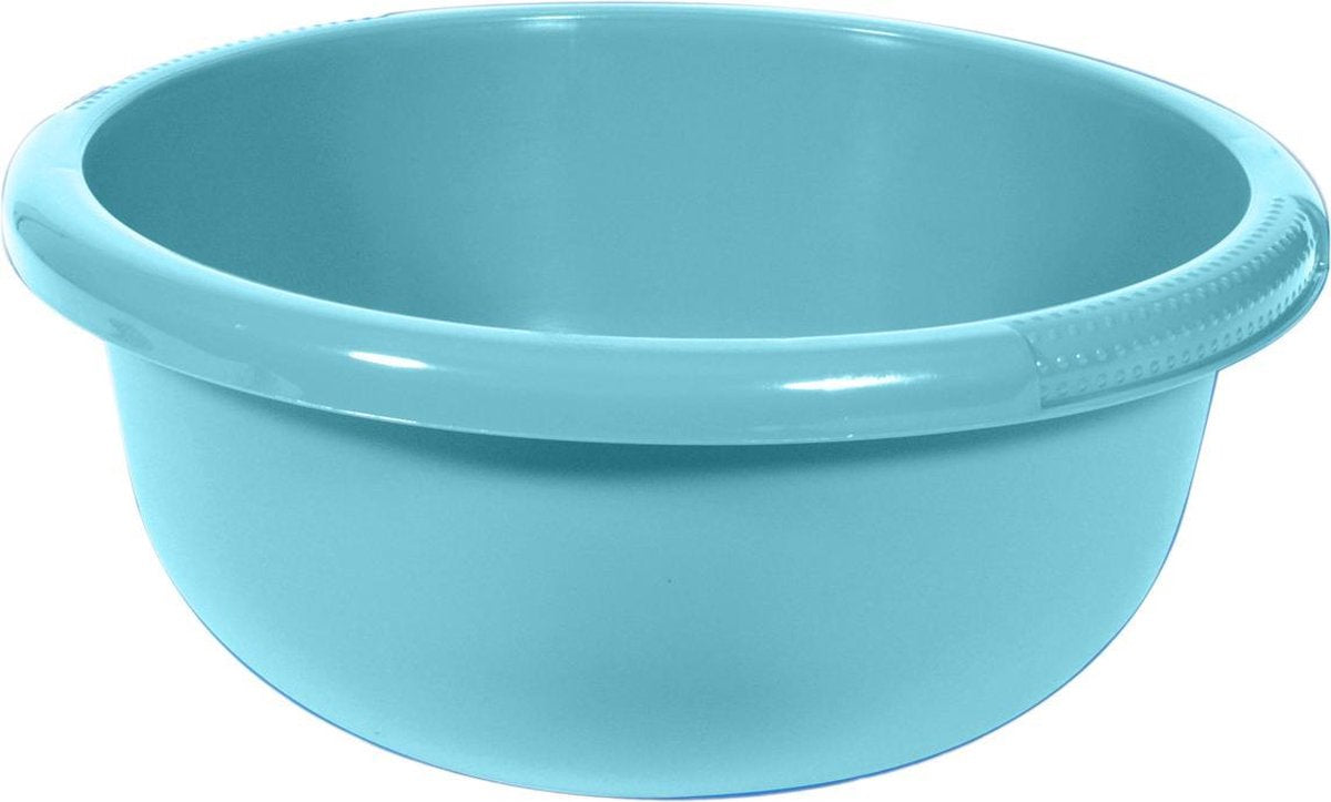 Évier à vaisselle rond Curver - 6,3 litres - bleu