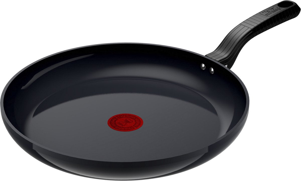 Batterie de cuisine Tefal Poêle à frire en céramique Tefal Cook Change 30 cm Revêtement antiadhésif en céramique sans PFAS compatible induction