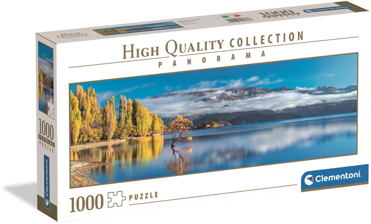 Clementoni puzzle panoramique reflets dorés de Wanaka, 1000 pcs.