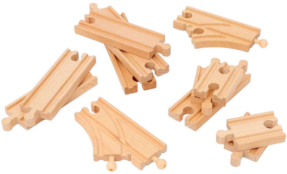 Jeu de rails pour débutants Brio - 12 pcs