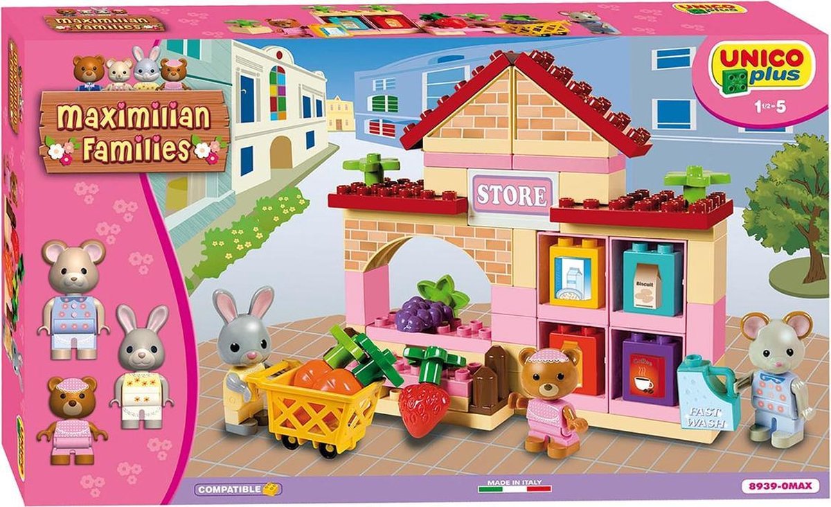 Supermarché des familles Unico Maximilian - 60 pcs.