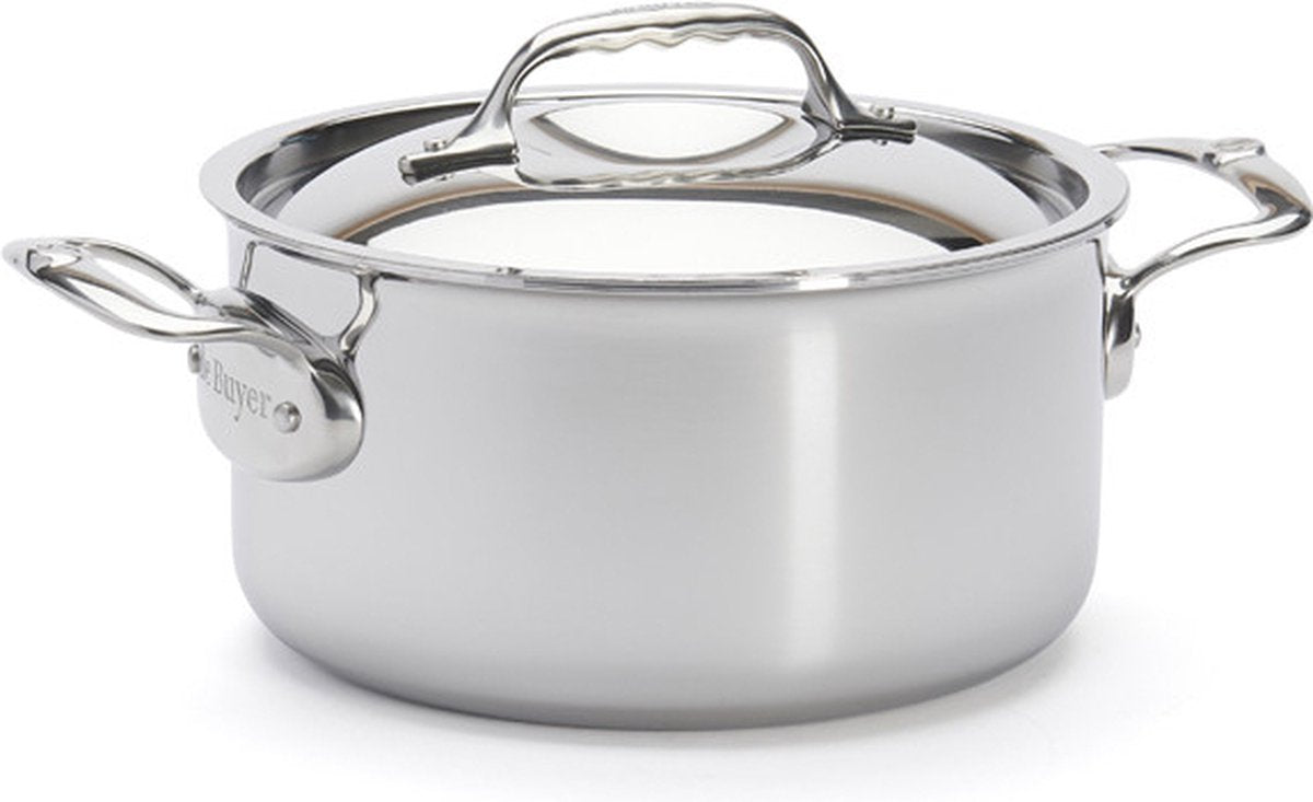 Casserole affinité Debuyer de Buyer avec couvercle - ø 20cm - inox