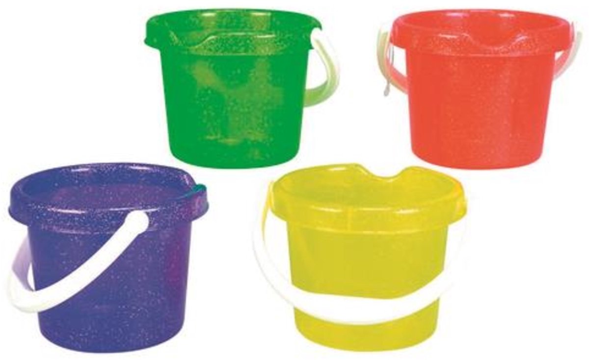 Seau pour tout-petits à paillettes Androni