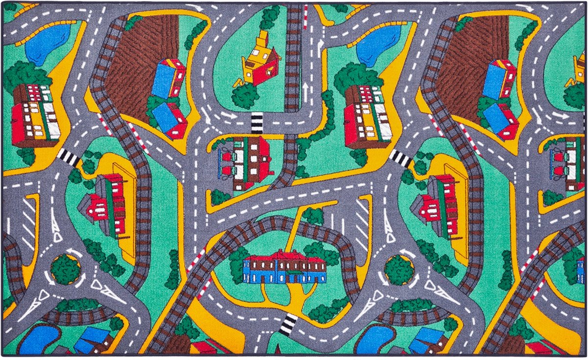 Tapis de jeu ville 95 x 200cm