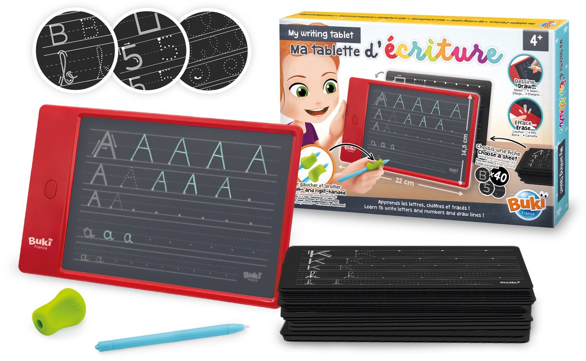 Buki france buki - tablette écritoire - alphabet