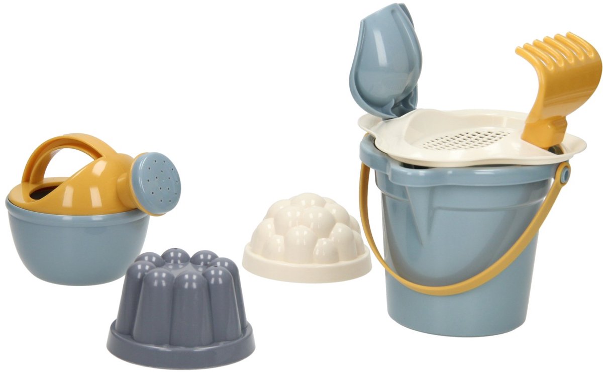 Seau cavallino set pastel bleu, 7dlg.