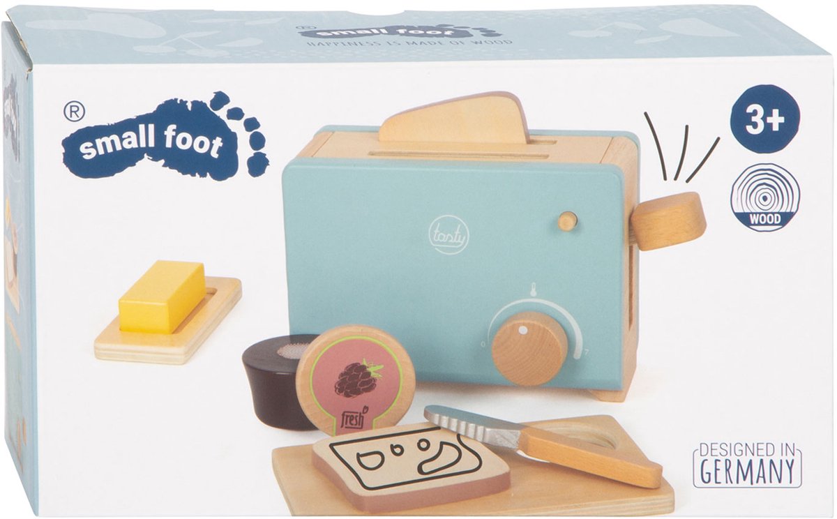 Small foot - ensemble grille-pain en bois