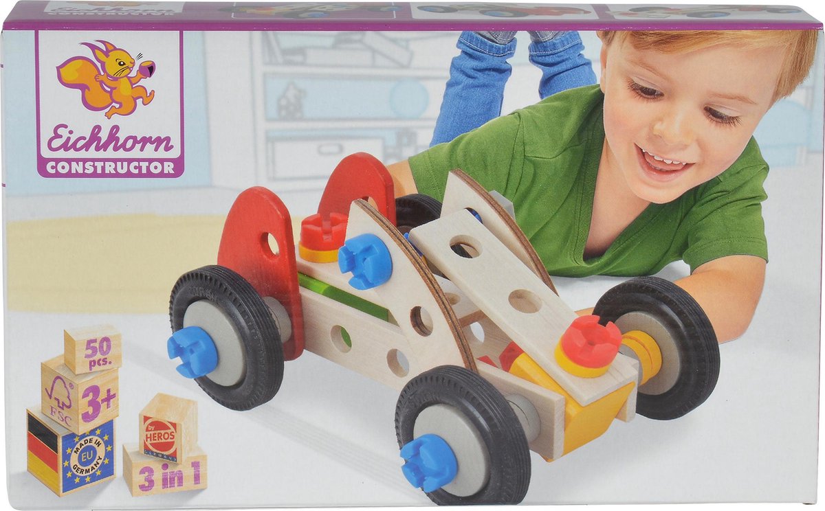 Eichhorn heros constructeur starter set buggy 50 pièces