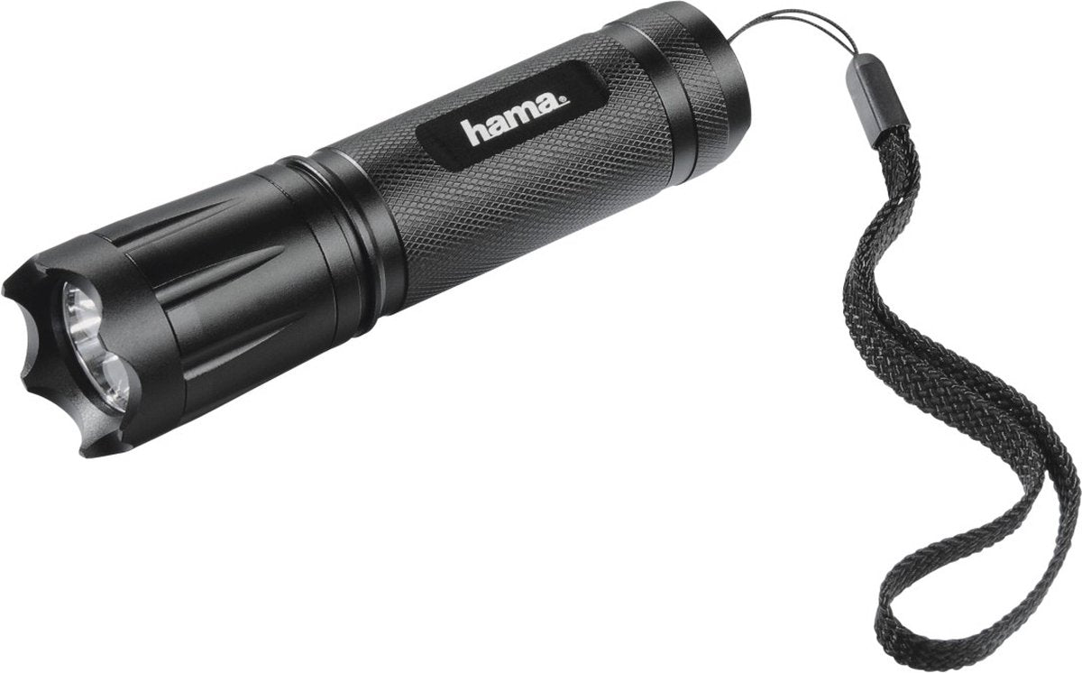 Hama lampe de poche LED classique c-118, noire