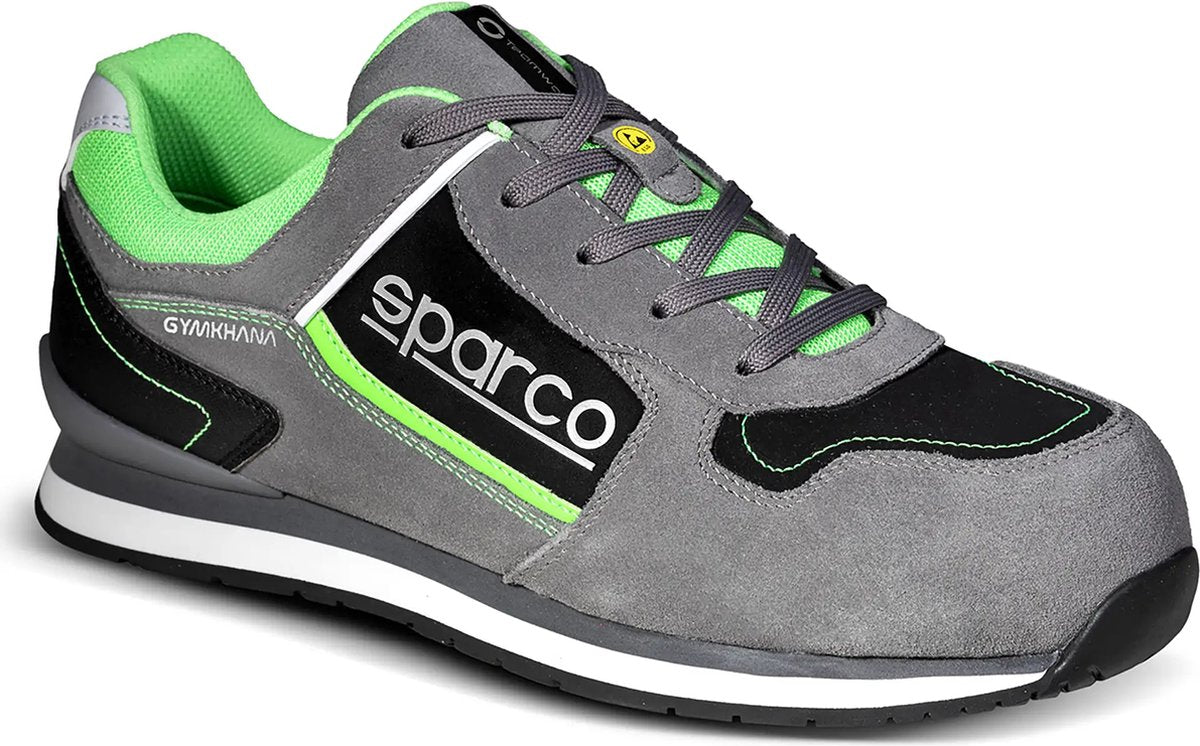 Sparco gymkhana chester – chaussure de sécurité sportive avec finition nubuck haut de gamme - 41