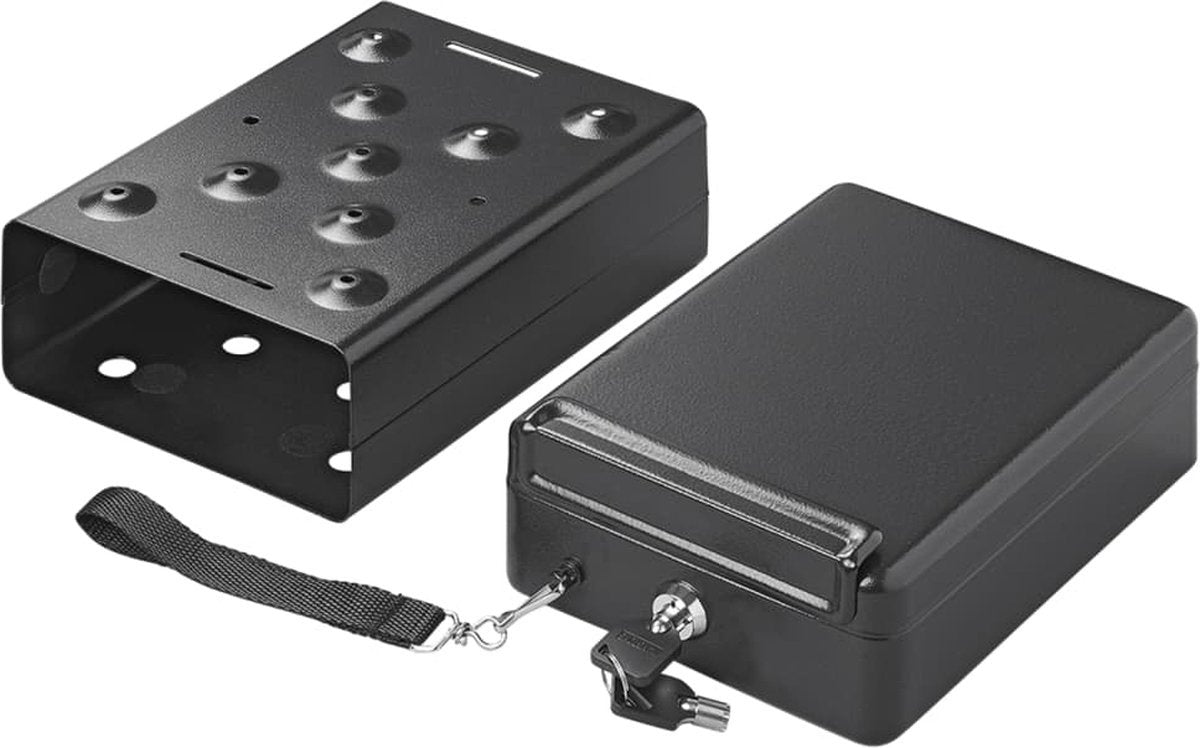 Proplus Kluis avec support 225x165x85 mm en acier