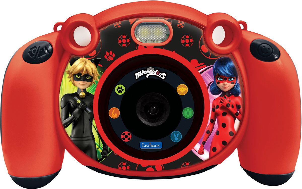 Caméra numérique HD Lexibook Miraculous Starcam® avec carte SD