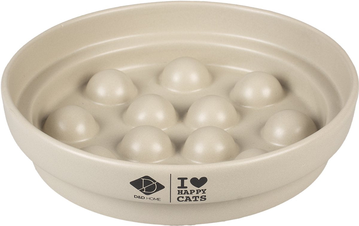 Bol de nourriture D d home - alimentation lente sue - blanc