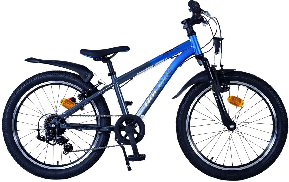 Vélo enfant Volare xc race - 20 pouces - bleu gris - 7 vitesses