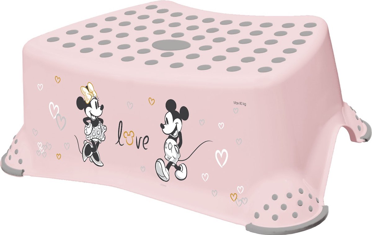 Marchepied Keeper Minnie Mouse - rose - pour l'apprentissage de la propreté et le brossage des dents