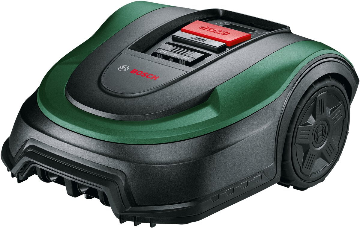 Robot tondeuse Bosch Indego XS 300 - largeur de coupe 19 cm - pour pelouses jusqu'à 300 m2