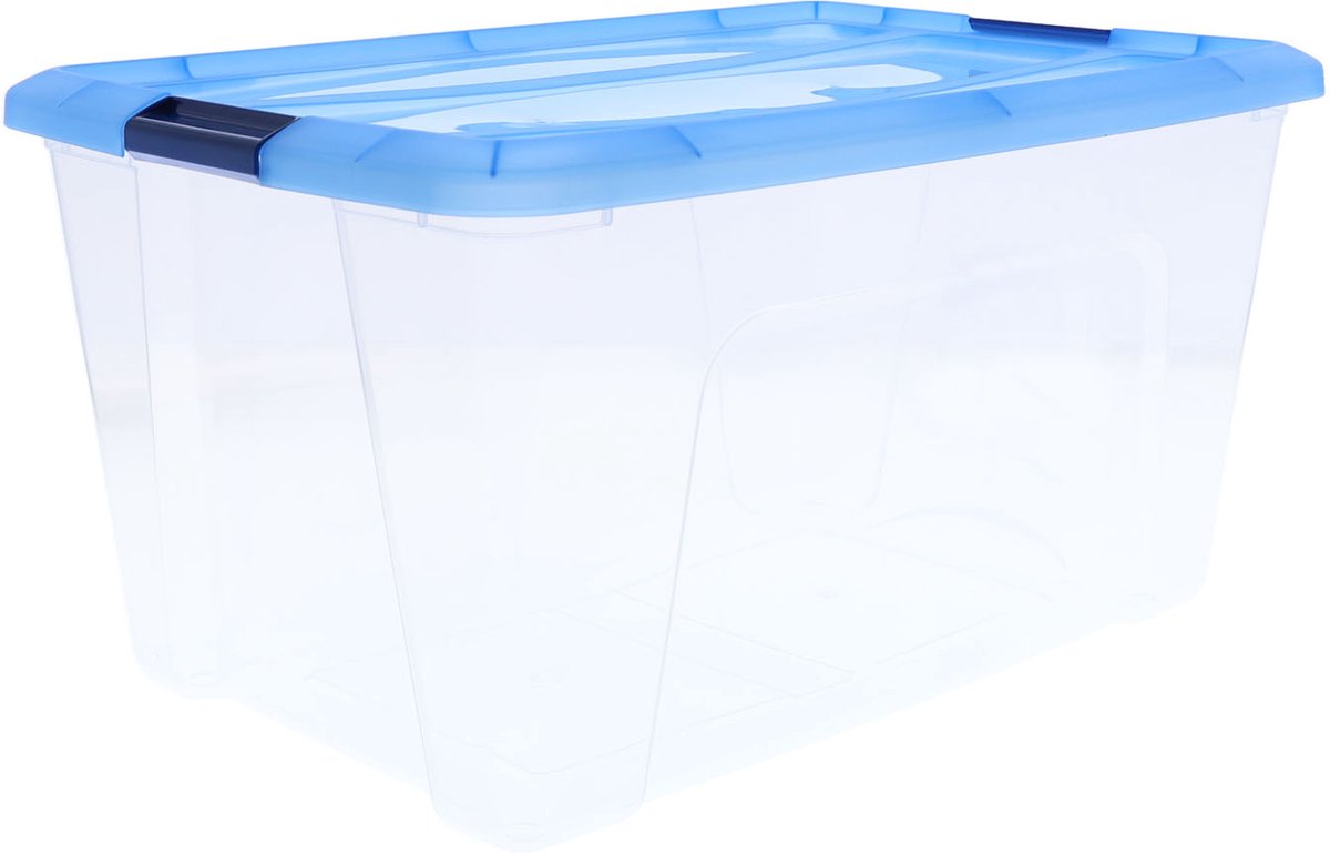 Iris - top case - 45 litres - 57,5 x 39 x 30 cm - bleu
