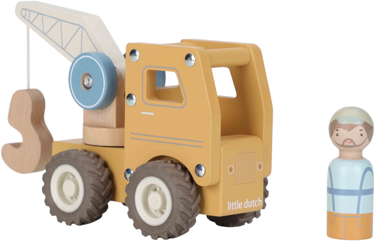 Petit camion-grue hollandais